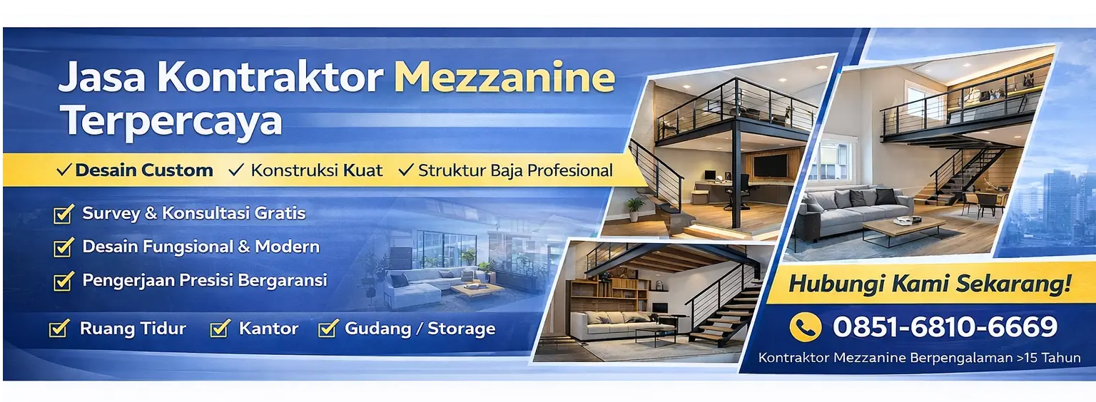 Jasa Pembuatan Mezzanine depok Bergaransi
